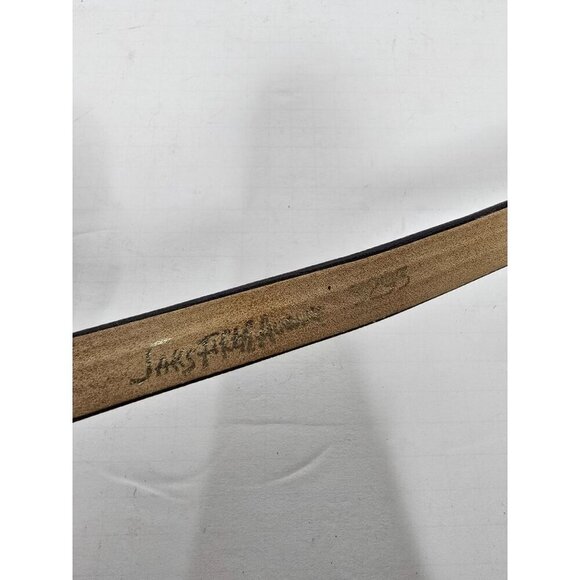 Vintage Saks Fifth Avenue Skinny Leather Belt - Picture 6 of 10